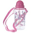 Kulacs Szívószállal 450ml, Gyerekeknek - Unikornis