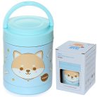 Thermo Ételhordó 400ml, Fém - Shiba Inu Kutya