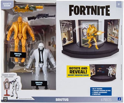 Fortnite figura csomag - Brutus 6 darabos szett