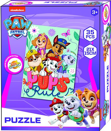 Mancs Őrjárat Pups mini puzzle 35 db-os *