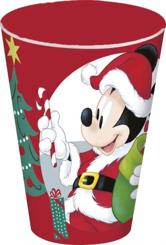 Disney Minnie Karácsonyi pohár, műanyag 430 ml