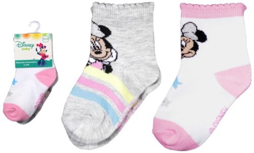 Disney Minnie Baba zokni 2 pár/csomag 15-18