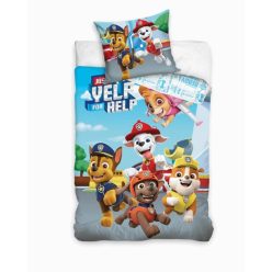   Paw Patrol, Mancs Őrjárat ágyneműhuzat 140×200cm, 70×90 cm Just yelp for help!