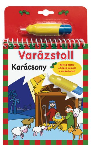 Napraforgó Varázstoll kifestő - Karácsony