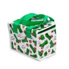 Minecraft mintás uzsonnás táska, hűtőtáska, 20x17x13cm, Hűtőtáska - Minecraft Creeper&TNT