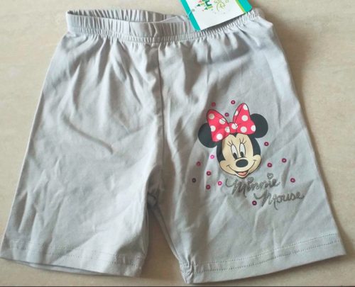 Disney Minnie baba/gyerek rövidnadrág (Méret: 92) egyszínű szürke