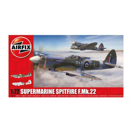 Airfix Supermarine Spitfire F.22 1:72 makett repülő (A02033A)