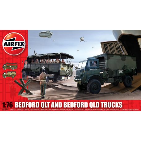 Airfix Bedford QLD/QLT Trucks 1:72 makett harcjármű (A03306)