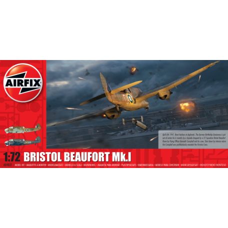 Airfix Bristol Beaufort Mk.1 1:72 makett repülő (A04021)