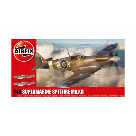 Airfix Supermarine Spitfire Mk.XII 1:48 makett repülő (A05117A)