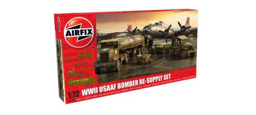 Airfix WWII USAAF 8th Bomber Resupply Set 1:72 makett harcjármű (A06304)