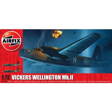 Airfix Vickers Wellington Mk.II 1:72 makett repülő (A08021)