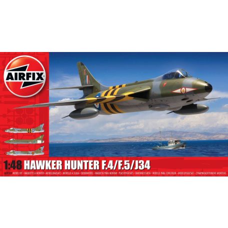Airfix Hawker Hunter F.4/F.5/J.34 1:48 makett repülő (A09189)