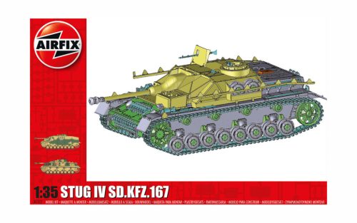 Airfix Stug IV Sd.Kfz.167 1:35 makett harcjármű (A1377)