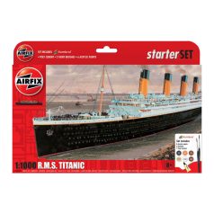   Airfix RMS Titanic Starter Set  1:1000 makett készlet festékkel és kiegészítőkkel (A55314)