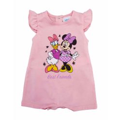 Ujjatlan baba kislány napozó Minnie egér mintával