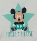 Disney Mickey hosszú ujjú elöl patentos baba body