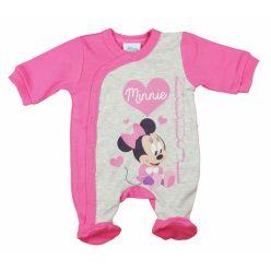   Hosszú ujjú elöl patentos rugdalózó Minnie egér mintával