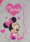 Hosszú ujjú elöl patentos rugdalózó Minnie egér mintával