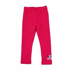   Belül enyhén bolyhos kislány leggings Minnie egér mintával