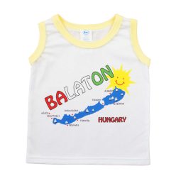 Baba, gyerek feliratos "Balaton" atléta