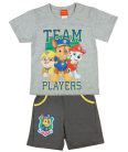 Paw Patrol/Mancs őrjárat fiú 2 részes póló/short szett