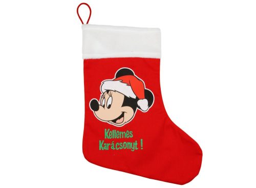 Disney Minnie textil Mikulás csizma