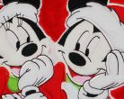 Disney Mickey és Minnie wellsoft takaró Karácsony (70x90)