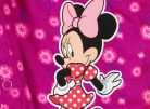Disney Minnie lányka bélelt virágos kord kertésznadrág