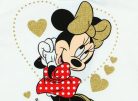 Disney Minnie hosszú ujjú lányka ruha pliszírozott muszlinnal