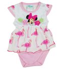 Disney Minnie flamingós rövid ujjú baba body