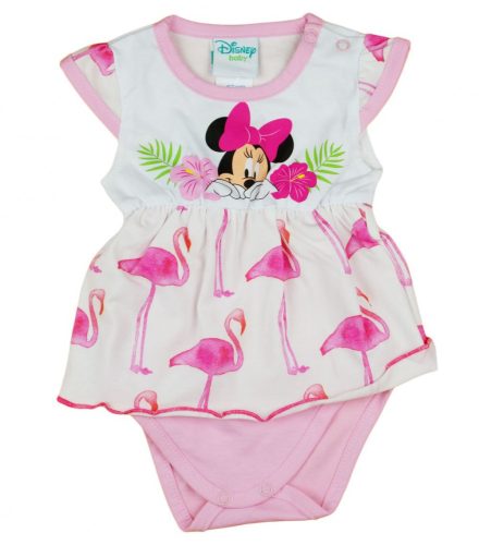 Disney Minnie flamingós rövid ujjú baba body