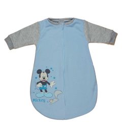   Disney Mickey mókusos, belül bolyhos, hosszú ujjú hálózsák 2,5 TOG