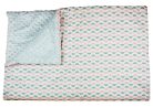 Mintás wellsoft béléses pamut babatakaró (75x100cm)