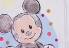 Disney Mickey hosszú ujjú belül bolyhos hálózsák 2,5 TOG