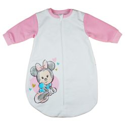   Disney Minnie "rajzos" belül bolyhos hosszú ujjú hálózsák 2,5 TOG