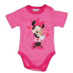 Disney Minnie szíves nyuszis rövid ujjú baba body