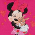 Disney Minnie szívecskés, nyuszis szoknyás rugdalózó