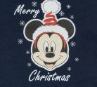 Disney Mickey karácsonyi belül bolyhos rugdalózó