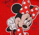 Disney Minnie szívecskés belül bolyhos rugdalózó