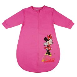   Hosszú ujjú elöl cipzáras vékony nyári hálózsák Minnie egér mintával 1,5 TOG