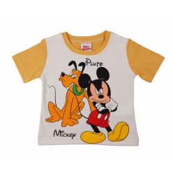   Rövid ujjú kisfiú póló Mickey egér és barátai mintával