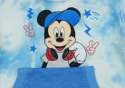 Kapucnis kisfiú pulóver batikolt Mickey egér mintával