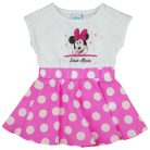 Pöttyös, ujjatlan kislány nyári ruha Minnie egérrel