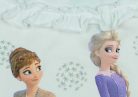 Kétrészes szoknyás nyári szett kislányoknak Frozen mintával