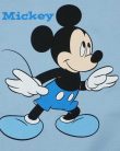 Belül bolyhos ujjatlan rugdalózó Mickey egér mintával