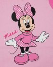 Belül bolyhos ujjatlan rugdalózó Minnie egér mintával