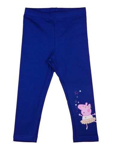 Elasztikus pamut kislány leggings Peppa malac mintával