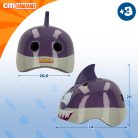 Colorbaby -3D Bukósisak Cápa Mintával (52–55 cm)