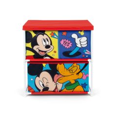   Disney Mickey, Pluto játéktároló állvány 3 rekeszes 53x30x60 cm